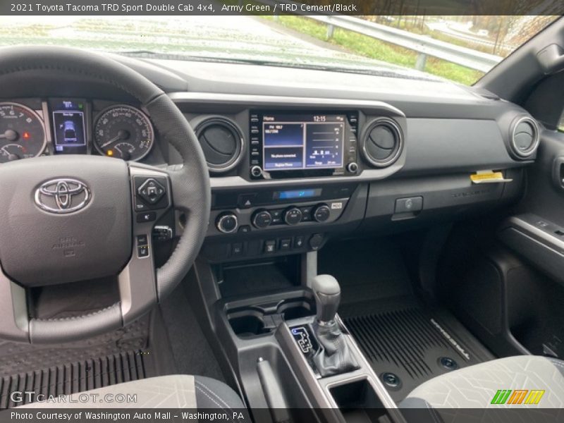 Dashboard of 2021 Tacoma TRD Sport Double Cab 4x4