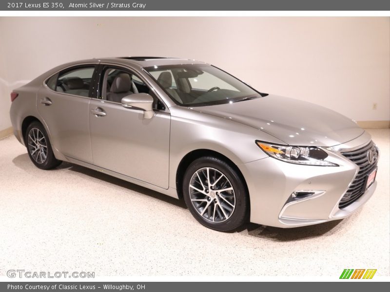 Atomic Silver / Stratus Gray 2017 Lexus ES 350