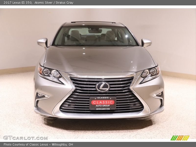 Atomic Silver / Stratus Gray 2017 Lexus ES 350