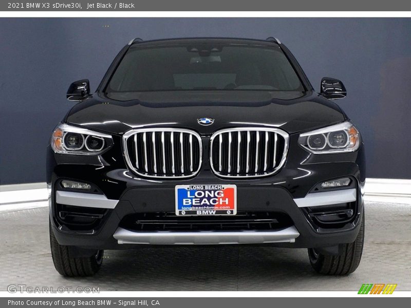 Jet Black / Black 2021 BMW X3 sDrive30i