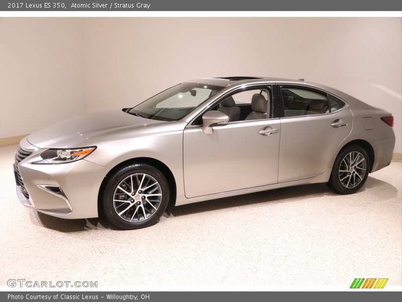Atomic Silver / Stratus Gray 2017 Lexus ES 350