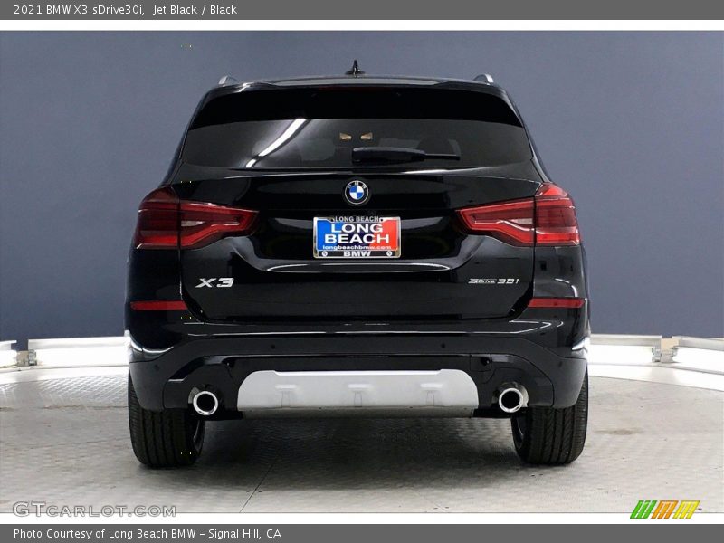 Jet Black / Black 2021 BMW X3 sDrive30i