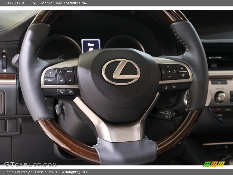 Atomic Silver / Stratus Gray 2017 Lexus ES 350