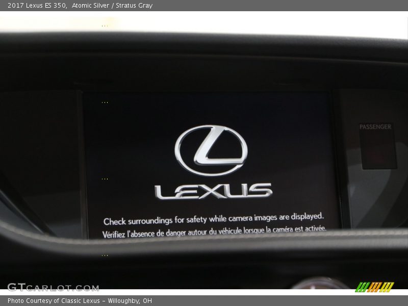 Atomic Silver / Stratus Gray 2017 Lexus ES 350