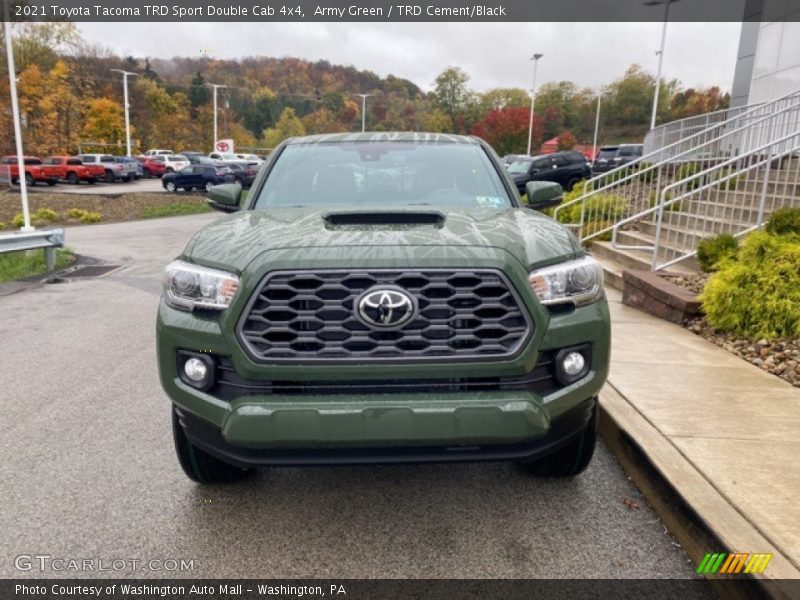 Army Green / TRD Cement/Black 2021 Toyota Tacoma TRD Sport Double Cab 4x4