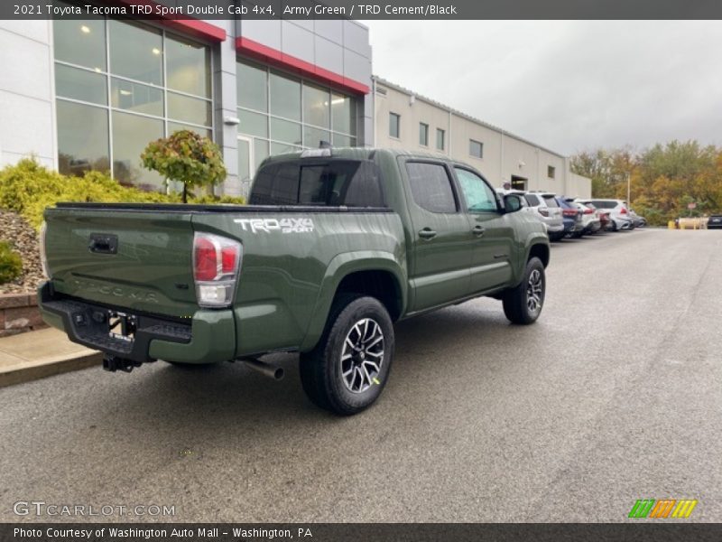 Army Green / TRD Cement/Black 2021 Toyota Tacoma TRD Sport Double Cab 4x4