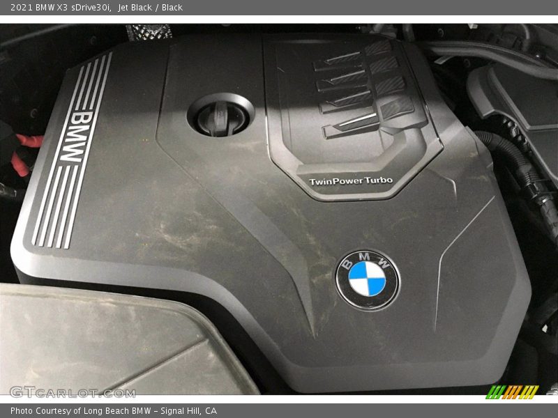 Jet Black / Black 2021 BMW X3 sDrive30i