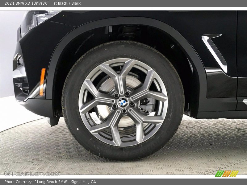 Jet Black / Black 2021 BMW X3 sDrive30i
