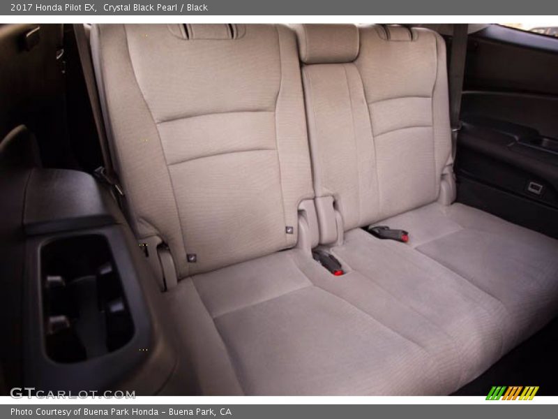 Crystal Black Pearl / Black 2017 Honda Pilot EX