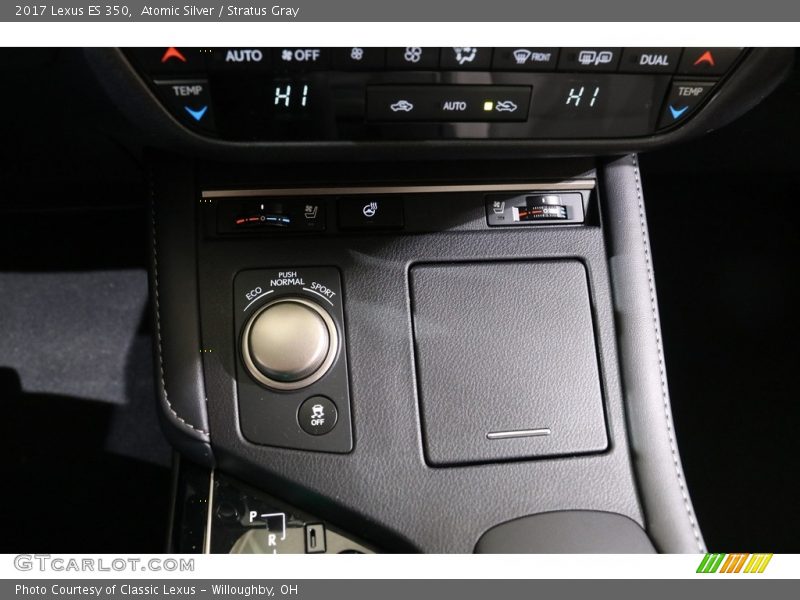 Atomic Silver / Stratus Gray 2017 Lexus ES 350