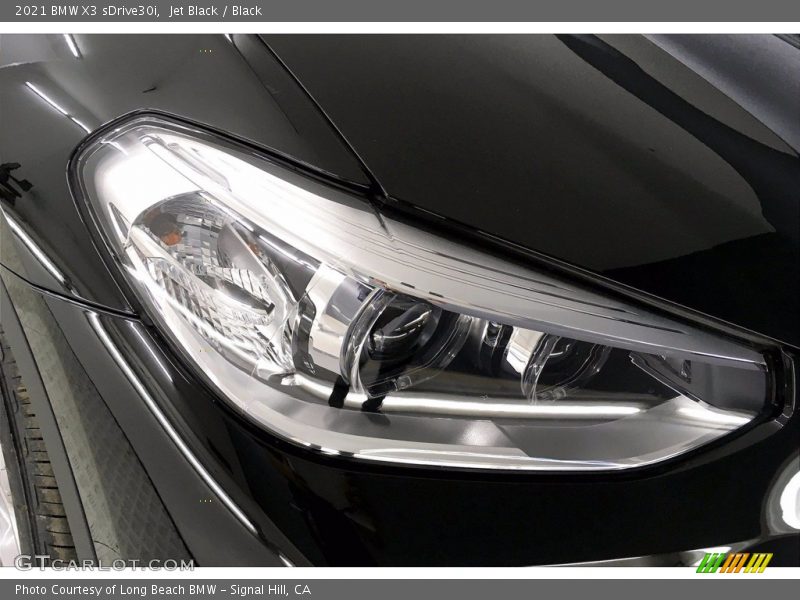 Jet Black / Black 2021 BMW X3 sDrive30i