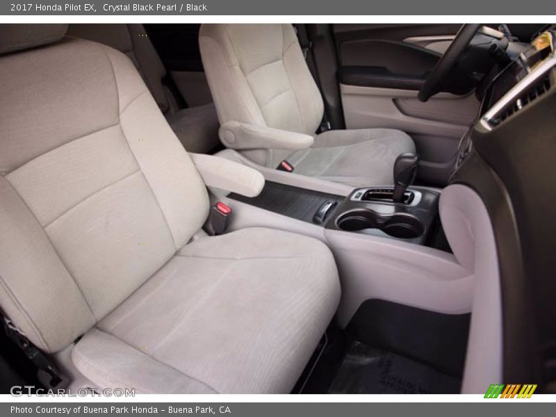 Crystal Black Pearl / Black 2017 Honda Pilot EX