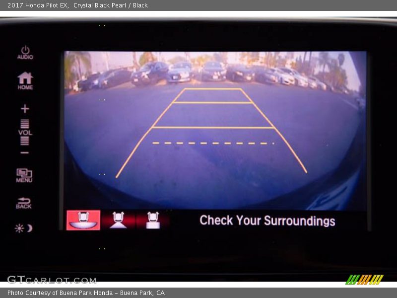 Crystal Black Pearl / Black 2017 Honda Pilot EX