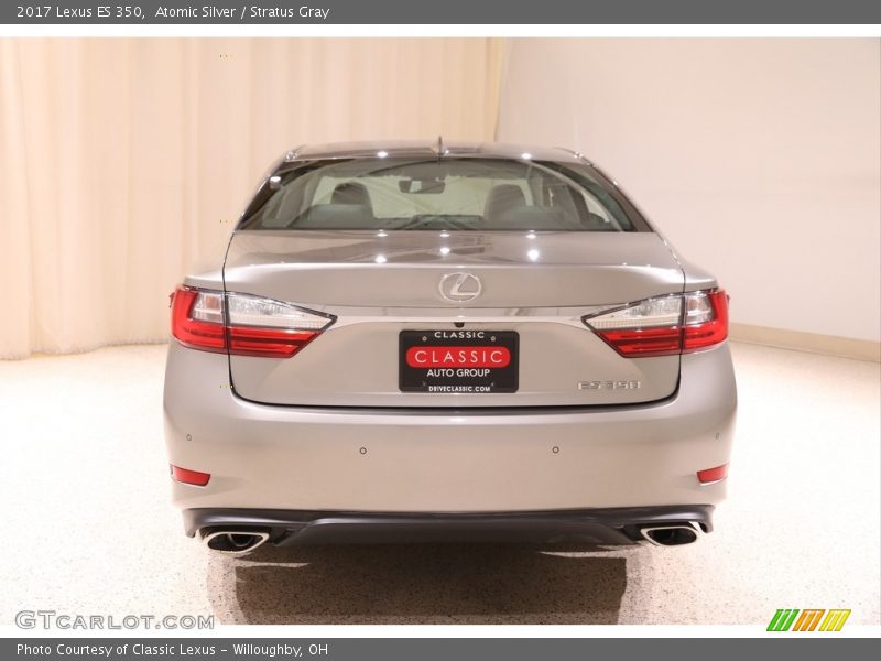 Atomic Silver / Stratus Gray 2017 Lexus ES 350