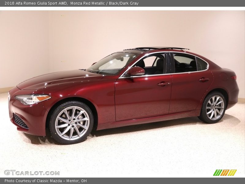  2018 Giulia Sport AWD Monza Red Metallic