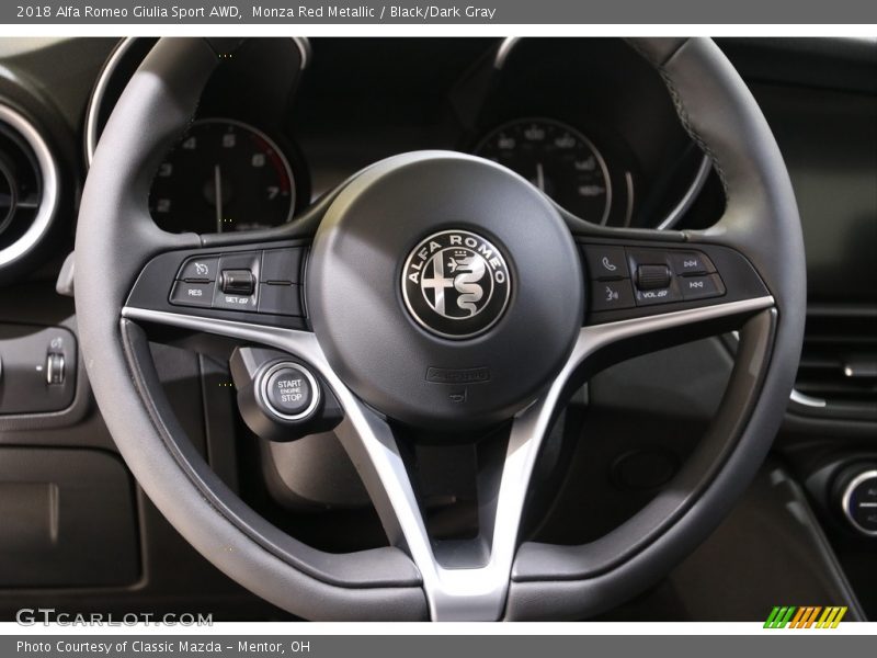  2018 Giulia Sport AWD Steering Wheel