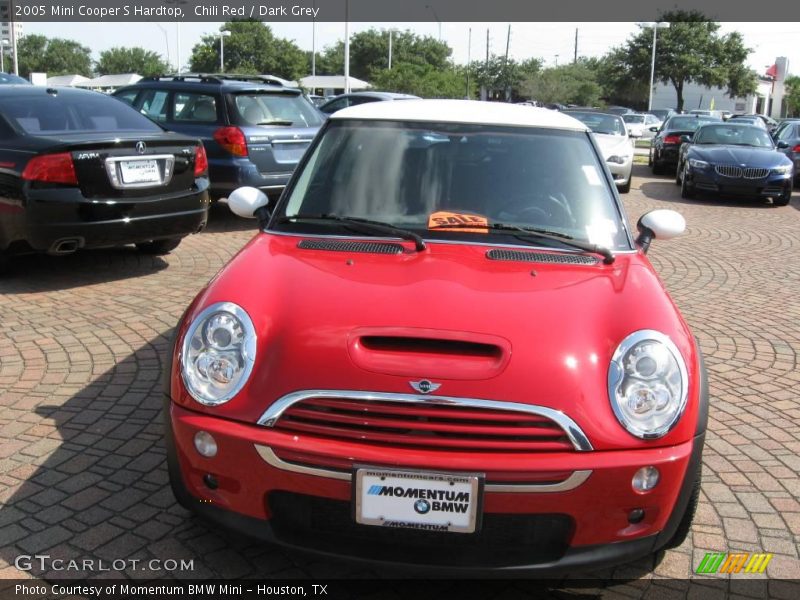 Chili Red / Dark Grey 2005 Mini Cooper S Hardtop
