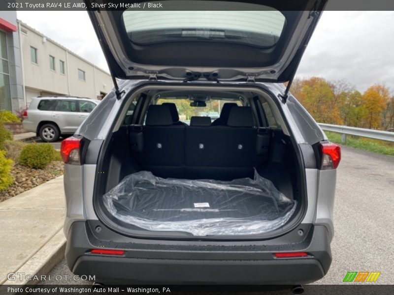 Silver Sky Metallic / Black 2021 Toyota RAV4 LE AWD