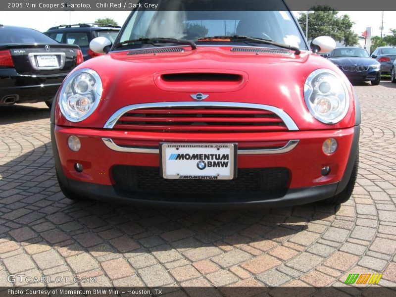Chili Red / Dark Grey 2005 Mini Cooper S Hardtop