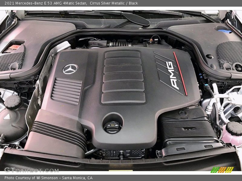 Cirrus Silver Metallic / Black 2021 Mercedes-Benz E 53 AMG 4Matic Sedan