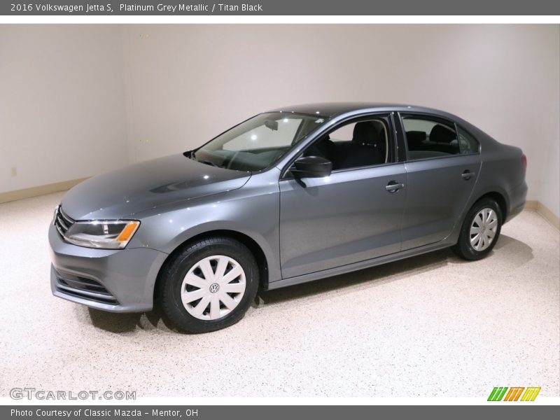 Platinum Grey Metallic / Titan Black 2016 Volkswagen Jetta S