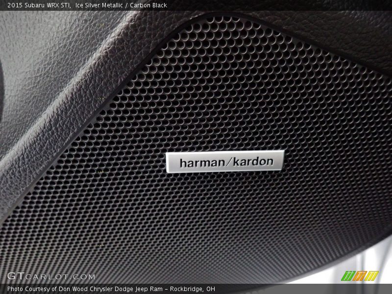 Ice Silver Metallic / Carbon Black 2015 Subaru WRX STI