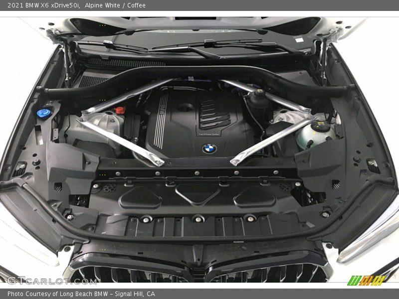 2021 X6 xDrive50i Engine - 3.0 Liter M TwinPower Turbocharged DOHC 24-Valve Inline 6 Cylinder