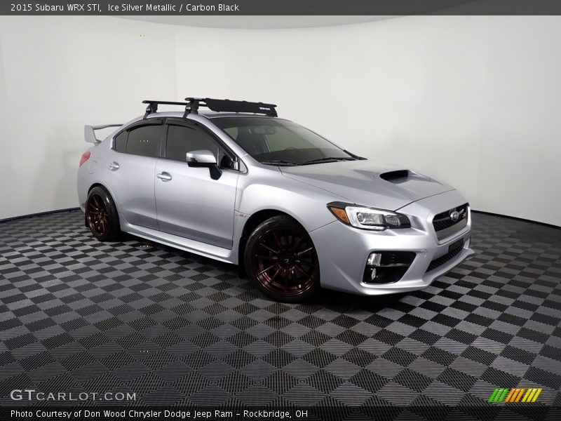 Ice Silver Metallic / Carbon Black 2015 Subaru WRX STI
