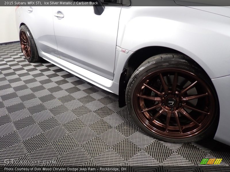 Ice Silver Metallic / Carbon Black 2015 Subaru WRX STI