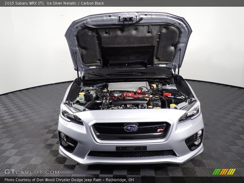 Ice Silver Metallic / Carbon Black 2015 Subaru WRX STI