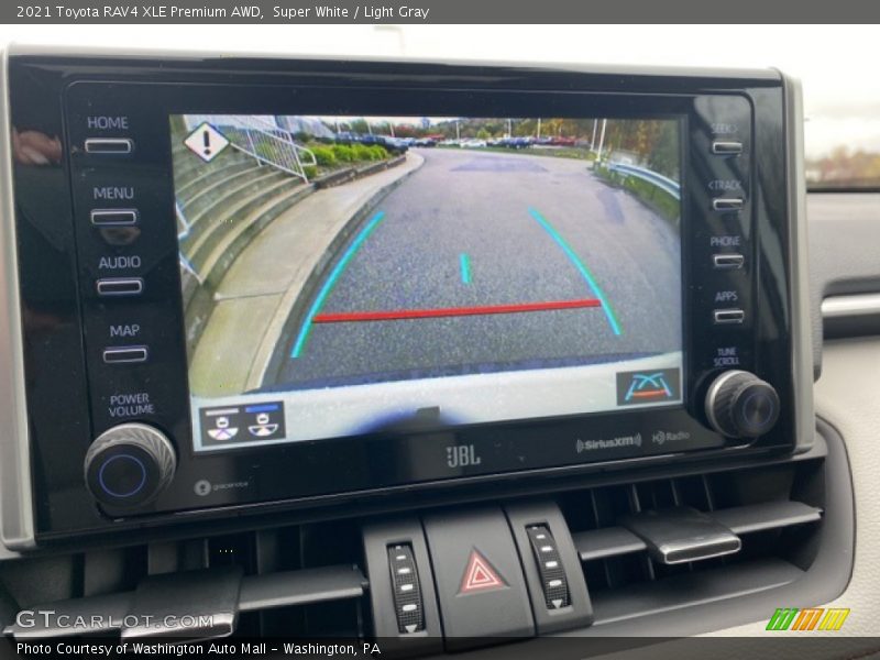 Super White / Light Gray 2021 Toyota RAV4 XLE Premium AWD