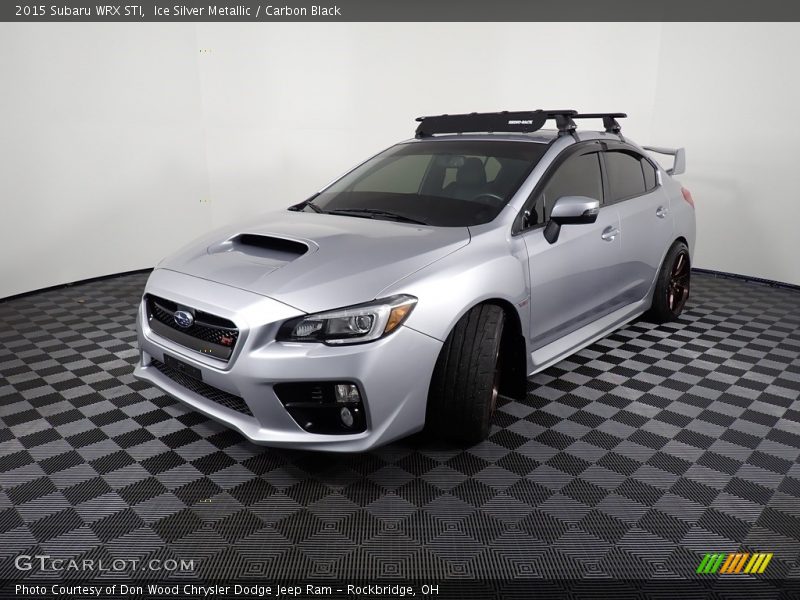 Ice Silver Metallic / Carbon Black 2015 Subaru WRX STI
