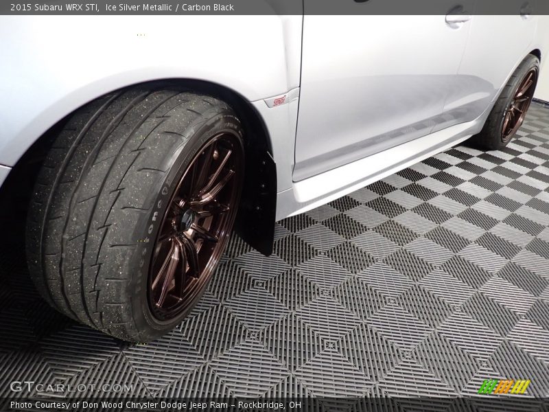 Ice Silver Metallic / Carbon Black 2015 Subaru WRX STI