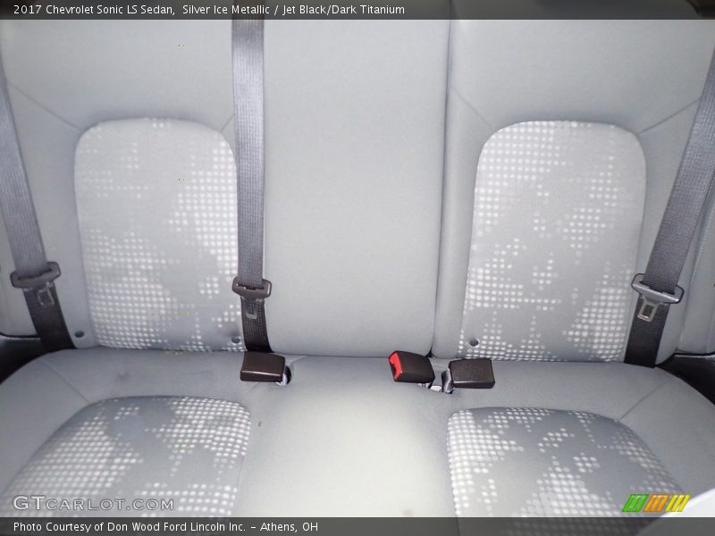 Silver Ice Metallic / Jet Black/Dark Titanium 2017 Chevrolet Sonic LS Sedan