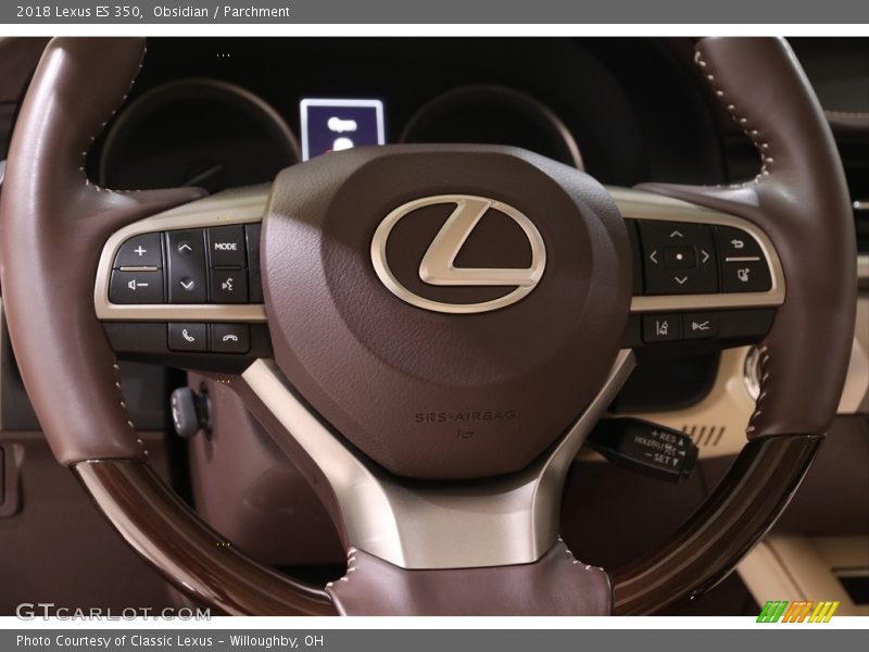Obsidian / Parchment 2018 Lexus ES 350
