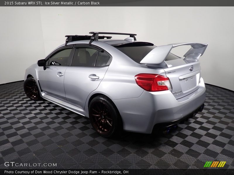 Ice Silver Metallic / Carbon Black 2015 Subaru WRX STI
