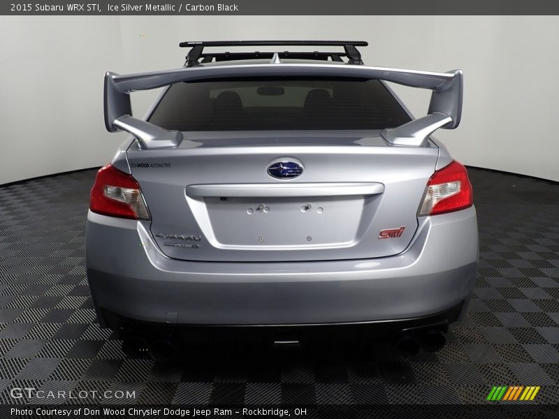 Ice Silver Metallic / Carbon Black 2015 Subaru WRX STI