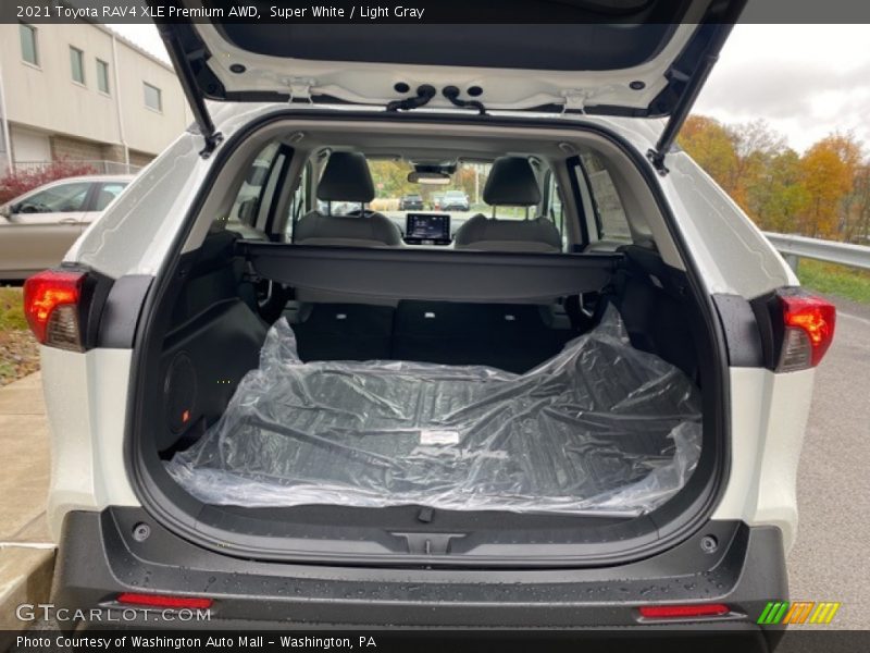 Super White / Light Gray 2021 Toyota RAV4 XLE Premium AWD