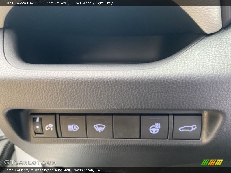 Super White / Light Gray 2021 Toyota RAV4 XLE Premium AWD