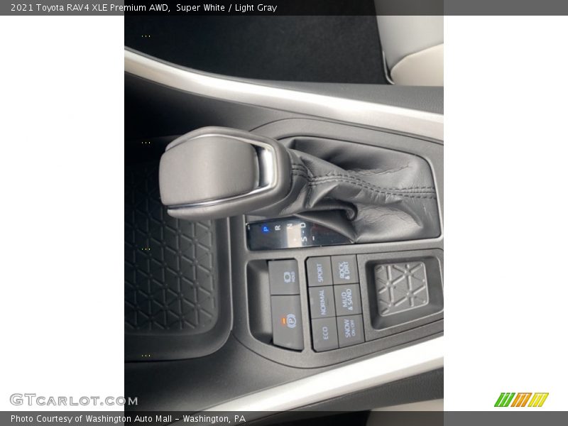 Super White / Light Gray 2021 Toyota RAV4 XLE Premium AWD