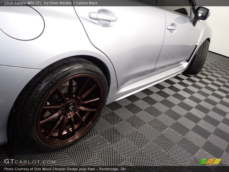 Ice Silver Metallic / Carbon Black 2015 Subaru WRX STI