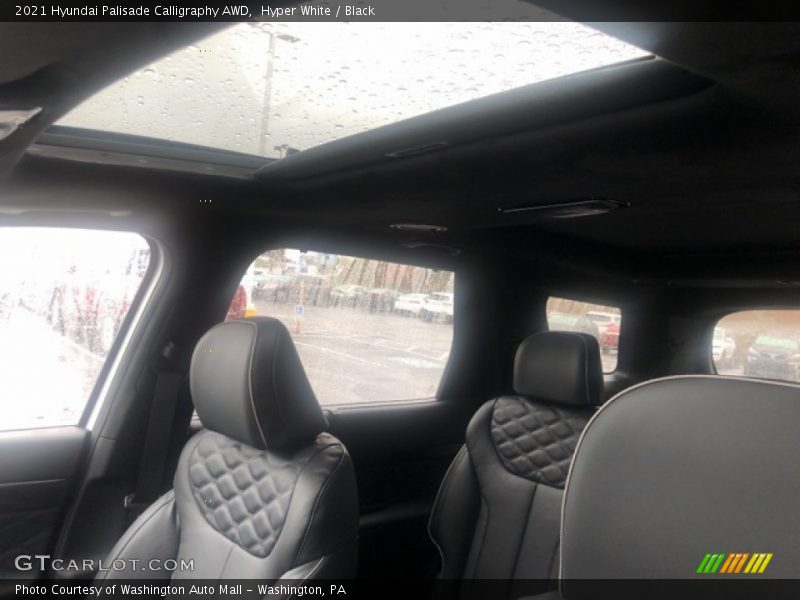 Hyper White / Black 2021 Hyundai Palisade Calligraphy AWD
