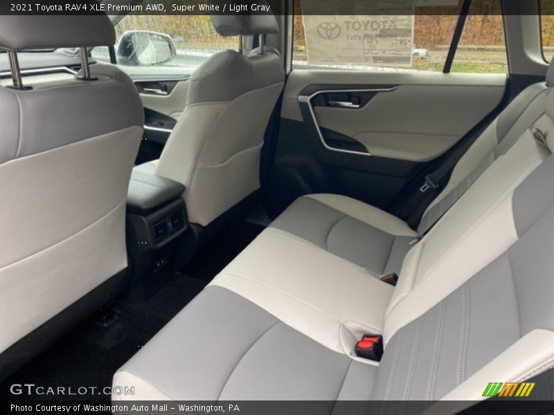 Super White / Light Gray 2021 Toyota RAV4 XLE Premium AWD