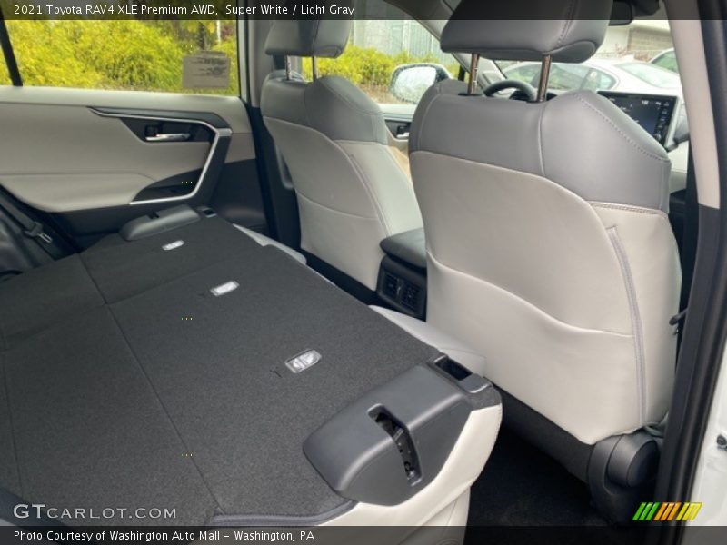 Super White / Light Gray 2021 Toyota RAV4 XLE Premium AWD