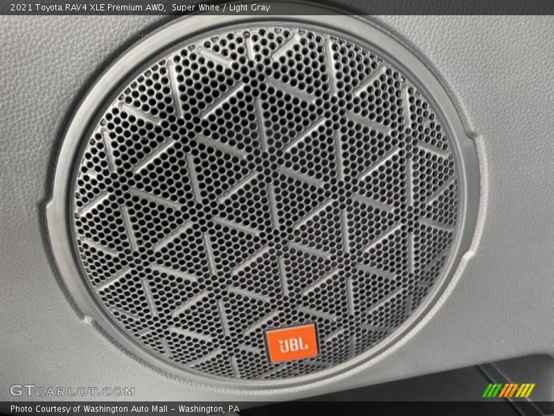 Super White / Light Gray 2021 Toyota RAV4 XLE Premium AWD