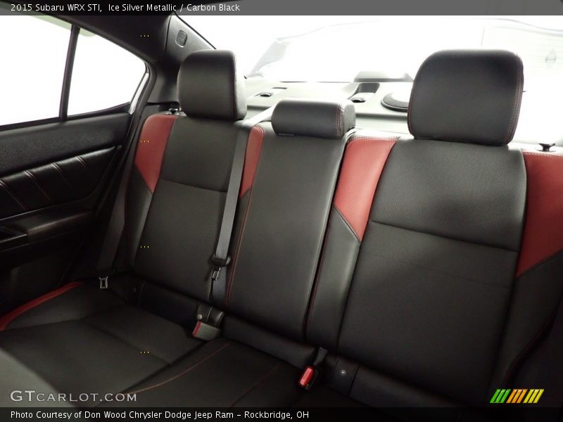 Ice Silver Metallic / Carbon Black 2015 Subaru WRX STI