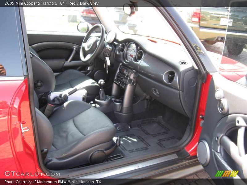 Chili Red / Dark Grey 2005 Mini Cooper S Hardtop