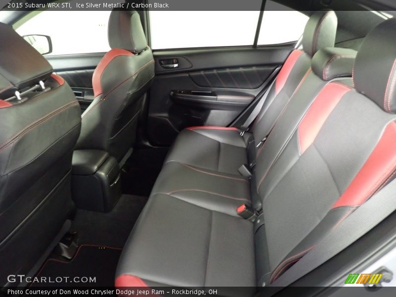 Ice Silver Metallic / Carbon Black 2015 Subaru WRX STI