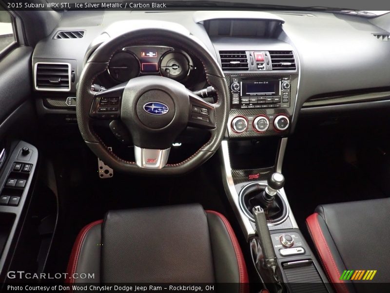 Ice Silver Metallic / Carbon Black 2015 Subaru WRX STI