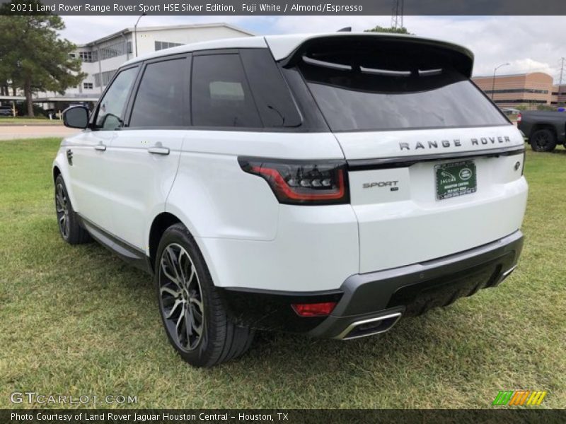 Fuji White / Almond/Espresso 2021 Land Rover Range Rover Sport HSE Silver Edition